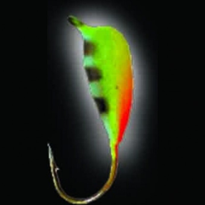 Мормышка вольфрамовая LUCKY JOHN SALMO НИМФА с петелькой и люминофором 30мм, цвет bi LJ15030-41