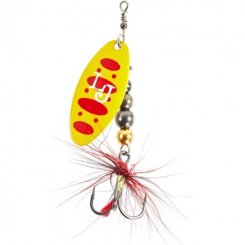 Блесна вращающаяся LUCKY JOHN SHELT BLADE №0, 3 г, цвет 010