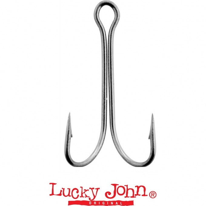Крючки-двойники LUCKY JOHN PREDATOR LJH121 №1/0, 6 шт LJH121-K010