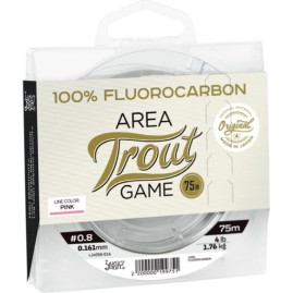 Леска монофильная LUCKY JOHN AREA TROUT GAME FLUOROCARBON Pink 75 м – 0,161 мм Леска монофильная LUCKY JOHN AREA TROUT GAME FLUOROCARBON Pink 75 м – 0,161 мм
