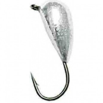 Мормышка вольфрамовая LUCKY JOHN SALMO КАПЛЯ с петелькой 30мм, цвет s