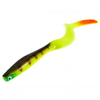 Виброхвост LUCKY JOHN 3D SERIES KUBIRA FIRE TAIL 9" (22,8 см), цвет PG30 1шт.
