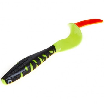 Виброхвост LUCKY JOHN 3D SERIES KUBIRA FIRE TAIL 9" (22,8 см), цвет PG37 1шт.