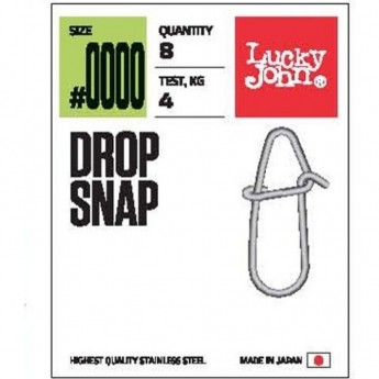 Застежки LUCKY JOHN PRO SERIES DROP SNAP 000 8Шт