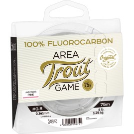 Леска монофильная LUCKY JOHN AREA TROUT GAME FLUOROCARBON Pink 75 м – 0,257 мм Леска монофильная LUCKY JOHN AREA TROUT GAME FLUOROCARBON Pink 75 м – 0,257 мм